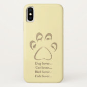 Huisdier Paw telefoonhoesje Case-Mate iPhone Case (Achterkant)