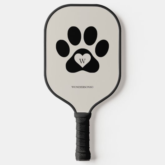 hUISdIER pOot hOND kAT Pickleball Paddle (Voorkant)