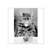 Huisdier Portret 2 x 2 Rubber Stamp Rubberstempel (Afrduk)