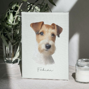 Huisdier Portret Custom Hond Wall Art Memorial Poster