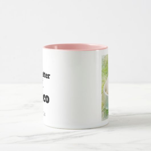 Huisdier portret gedenkteken, huisdier sympathie g mok (Midden)