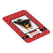 Huisdier Portret Koelkast Magneet met Uw Hond's Fo (Rechterzijde)