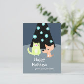 Huisdier Professionele vakantie Kaart (Staand voorkant)