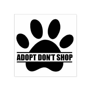 Huisdier Redding Houten Stempel Adoptie Niet Winke