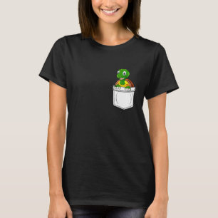 Huisdier Schildpad Schattig Dier Grafisch Huisdier T-shirt