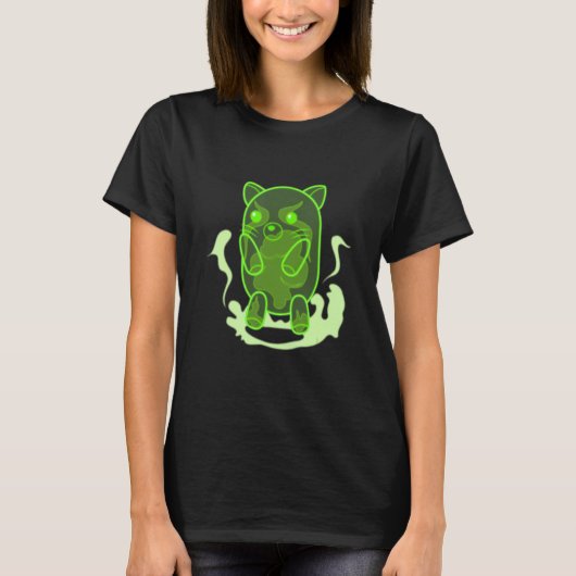 Huisdier Show Spookkat! T-shirt (Voorkant)