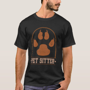 Huisdier Sitter Kat Hond Daycare Huisdier Walker H T-shirt
