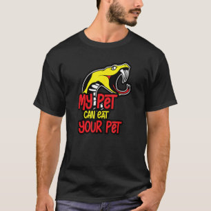 Huisdier slang Mijn huisdier kan je huisdier eten T-shirt