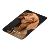 Huisdier sympathie kaart gedenkteken eerbetoon magneet (Linkerzijde)