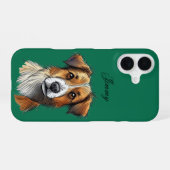 Huisdier thema Case-Mate iPhone case 16 Hoesje (Achterkant horizontaal)