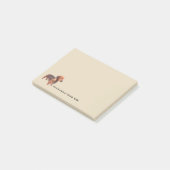 Huisdier Theme Dachshund Hondenras Post-it® Notes (Schuin)