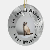 Huisdier Tijdlijn Foto Geheugen Frame Kunst Keramisch Ornament (Links)