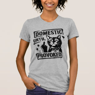 HUISDIER TOTDAT UITGEDAAGD T-SHIRT
