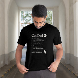 Huisdier Vader Kat Citaat T-shirt