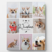 Huisdier Verlies Cadeau Hond Herdenking 8-Foto Aan Fotoplaat (Voorkant)