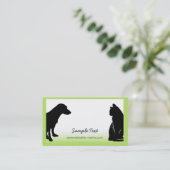 Huisdier Visitekaartje (Staand voorkant)