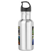 Huisdier Vogel Foto's Houd Kalm En Scratch Macaw C Waterfles (Achterkant)