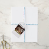 Huisdier vrienden besties voeg naam toe huisdier f cadeaulabel (Met Touw)