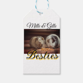 Huisdier vrienden besties voeg naam toe huisdier f cadeaulabel