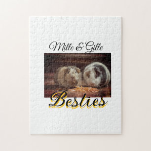 Huisdier vrienden besties voeg naam toe huisdier f legpuzzel