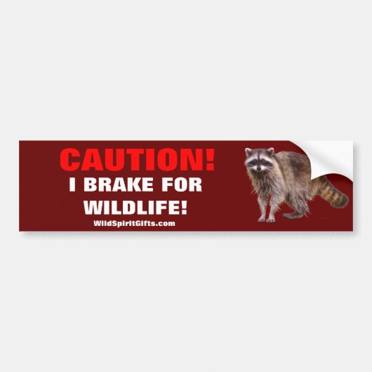 HUISDIER & WILDLIFE BESCHERMING BUMPERSTICKERS (Voorkant)