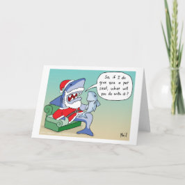 Huisdier zegel kerstkaart feestdagen kaart