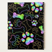 Huisdier zitten, hond lopen, verzorgende afspraak planner (Achterkant)