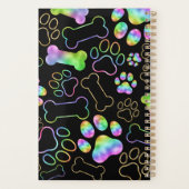 Huisdier zitten, hond lopen, verzorgende afspraak planner (Achterkant)