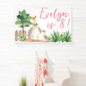 Huisdier Zoo Verjaardag Onderdeel Banner | Duck-ve (Insitu)