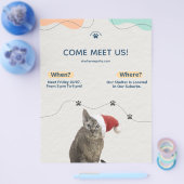 Huisdieradoptie Dierenasiel Donaties Flyer (Enkel)