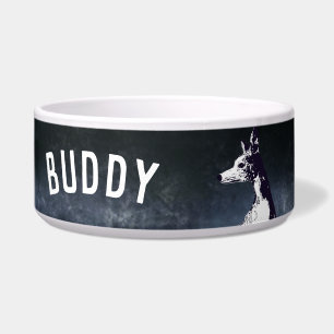 Huisdierbed van een vriend van een hippet voerbakje