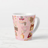 huisdiercafé latte mok (Rechterhoek)