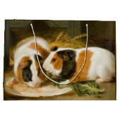Huisdieren Cavia's Feeding (door James Ward) Groot Cadeauzakje (Achterkant)