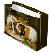 Huisdieren Cavia's Feeding (door James Ward) Groot Cadeauzakje (Voorkant Gekanteld)