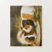 Huisdieren Cavia's Feeding (door James Ward) Legpuzzel (Verticaal)