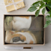 Huisdieren Cavia's Feeding (door James Ward) Tissuepapier (Geschenk)