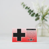 huisdieren contactkaartje (Staand voorkant)