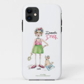 Huisdieren Diva moeten huishoudelijke klusjes make Case-Mate iPhone Case (Achterkant)