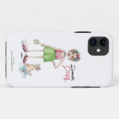 Huisdieren Diva moeten huishoudelijke klusjes make Case-Mate iPhone Case (Achterkant (horizontaal))