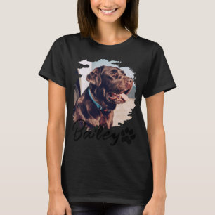 Huisdieren Eenvoudig Modern Koel Tygraphy Naam En T-shirt