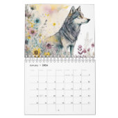 Huisdieren en dieren kalender (Jan 2026)