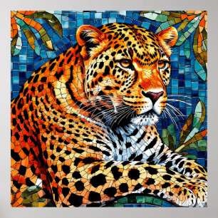Huisdieren Grote Katachtige Natuur Muurkunst Elega Poster