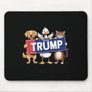 Huisdieren Kat Eend Hond Voor Trump  Muismat