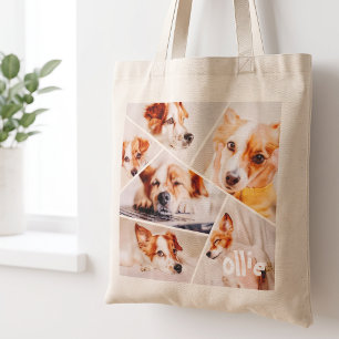 Huisdieren Modern Eenvoudig Aangepaste 6 Afbeeldin Tote Bag