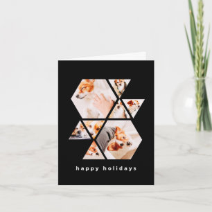 Huisdieren Moderne Vormen Geometrische 8 Collage F Notitiekaartje