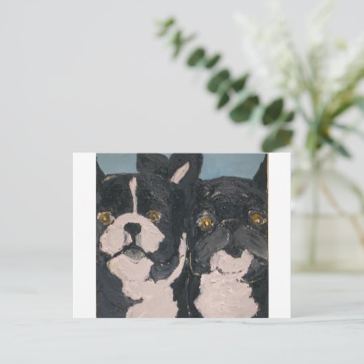 huisdieren van eric ginsburg briefkaart (Staand voorkant)