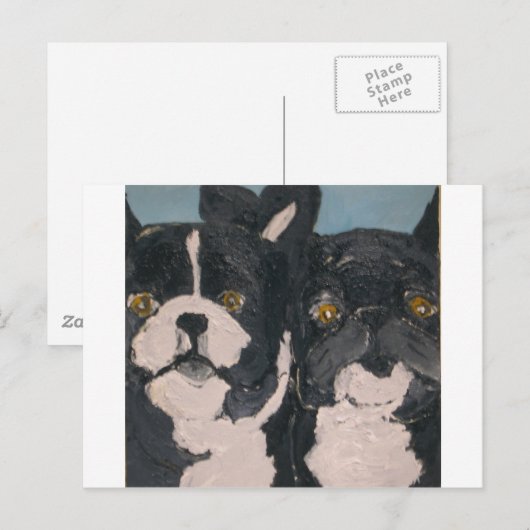 huisdieren van eric ginsburg briefkaart (Voorkant / Achterkant)