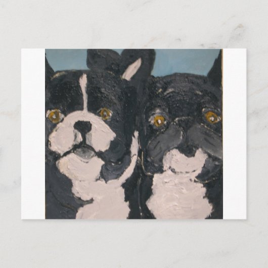 huisdieren van eric ginsburg briefkaart (Voorkant)