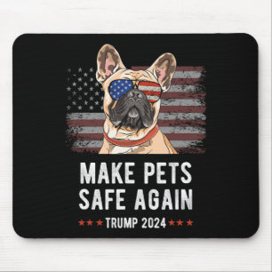 Huisdieren Veilig Maken Franse Bulldog Hond Trump Muismat
