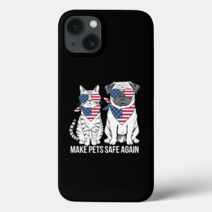 Huisdieren Veilig Maken Trump Harris Debat Honden Case-Mate iPhone Case